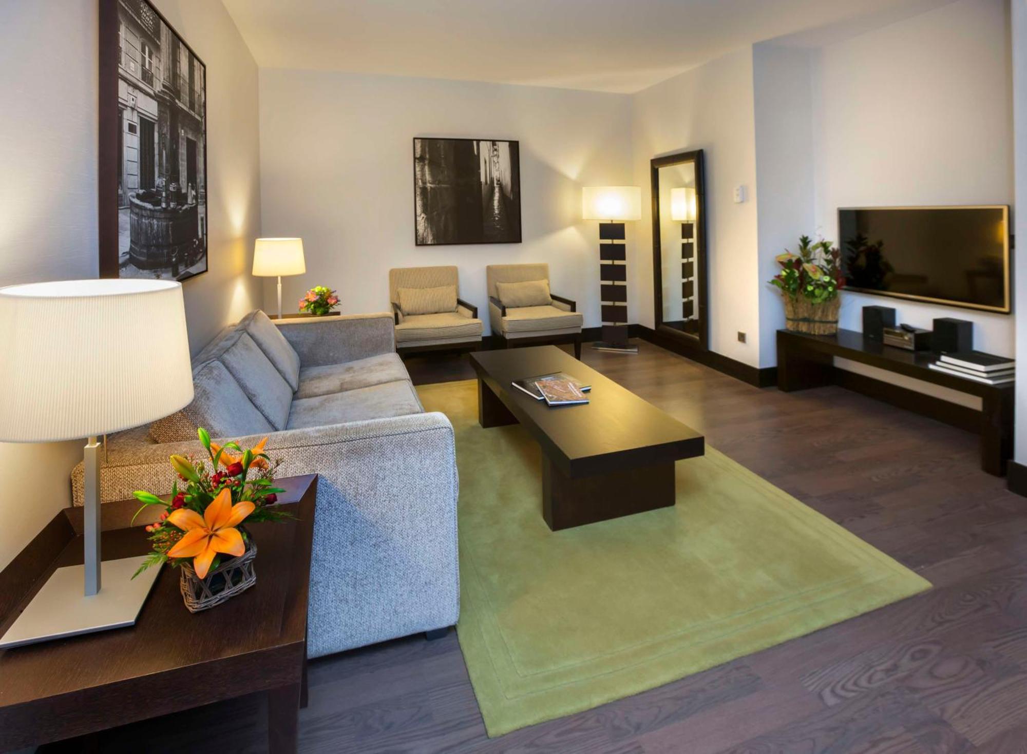 Nh Collection Santiago De Compostela Hotel Exterior photo Living room